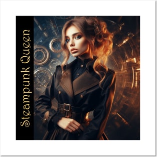 Steampunk Queen Posters and Art